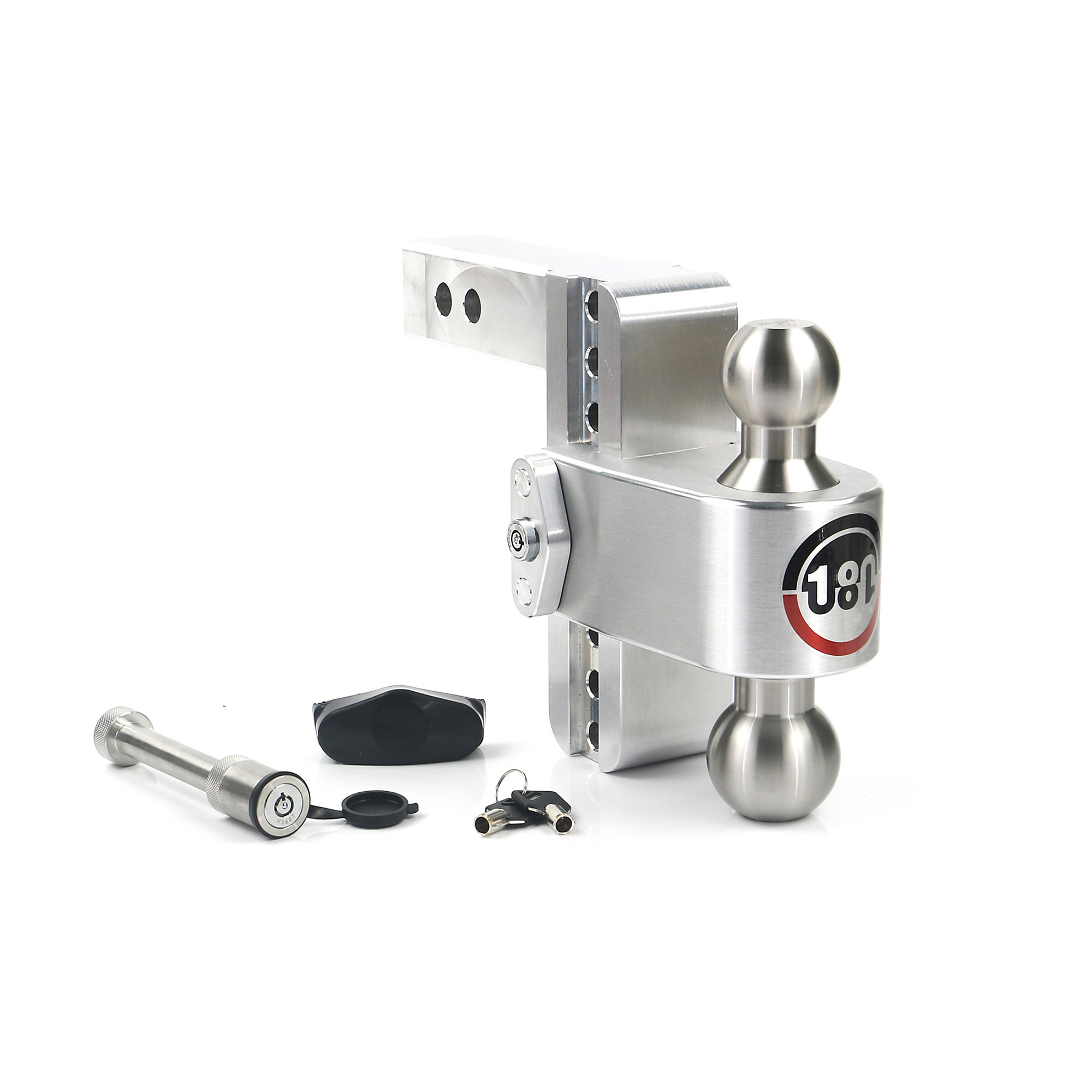Weigh Safe 180 Turnover Ball Hitch - 6in. Drop, 2in. Shank, 12500-Lb. Capacity, 2-5/16in. Ball, Class V, Model# LTB6-2-KA